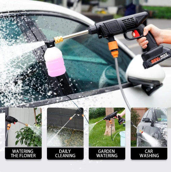 SuperWash® - HIDROLAVADORA PROFESIONAL INALAMBRICA DE ALTA PRESION