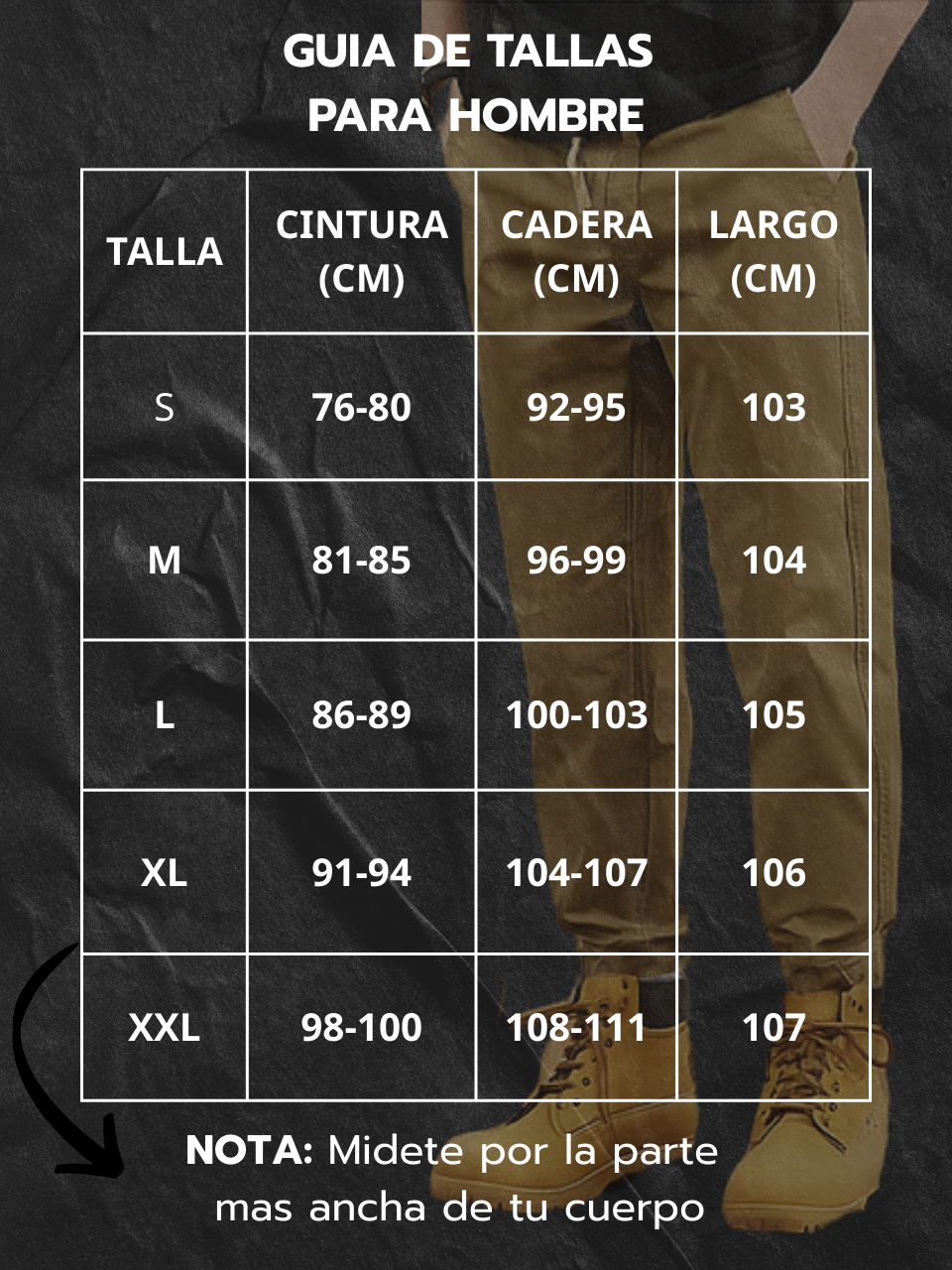 Combo Jogger + Botas - Viste cómodo. Viste firme. Viste con estilo.