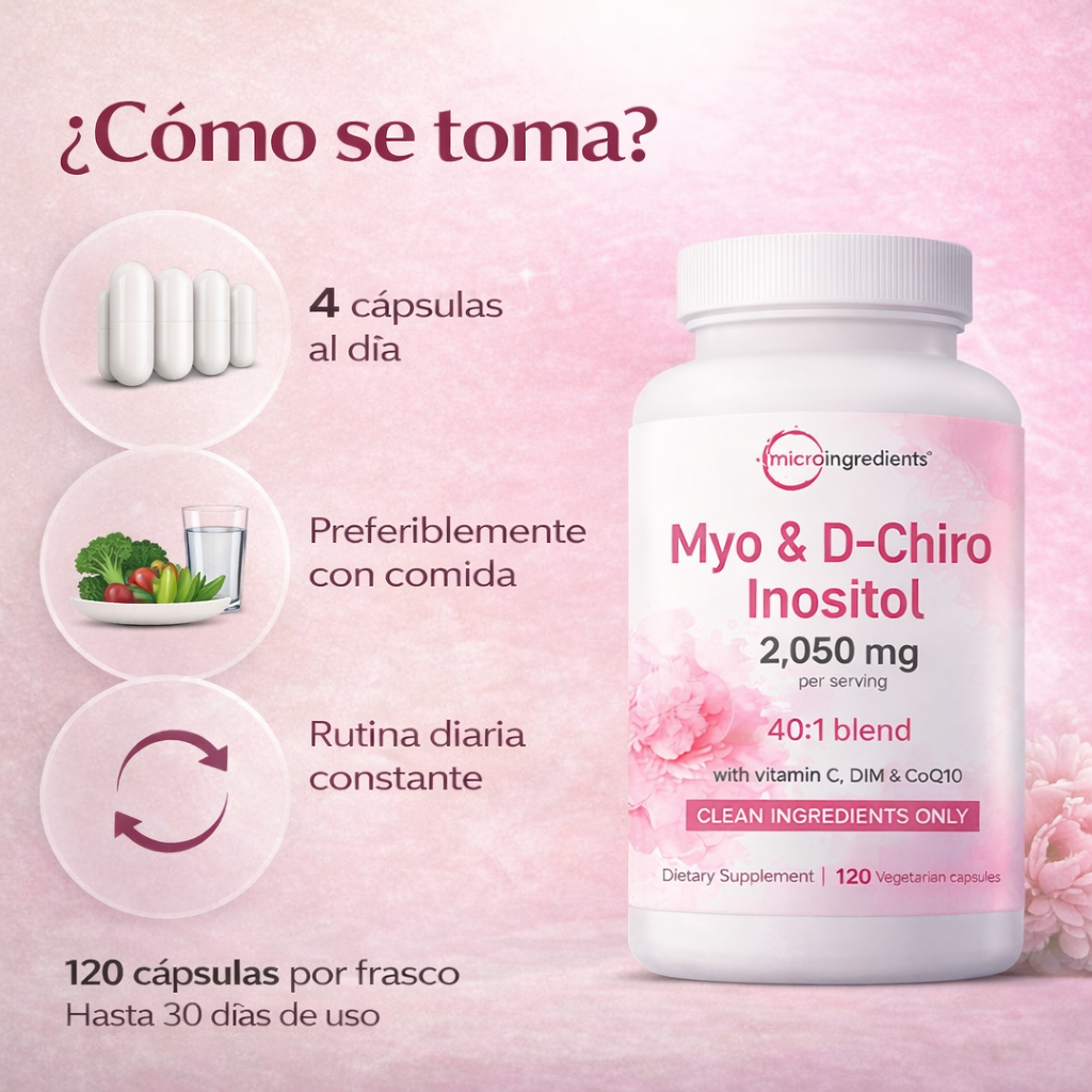 Inositol™ Equilibrio Hormonal Inteligente 40:1