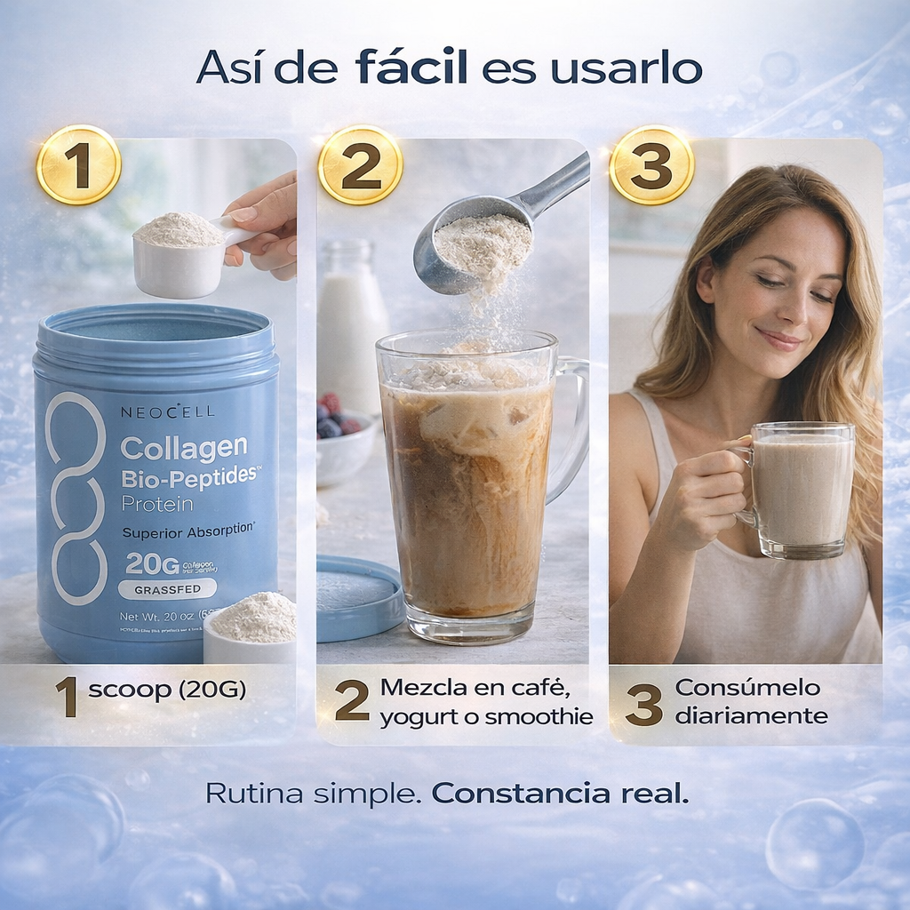 Colágeno Bio-Peptides – Alta Concentración y Absorción Superior | Oferta 2x1 |