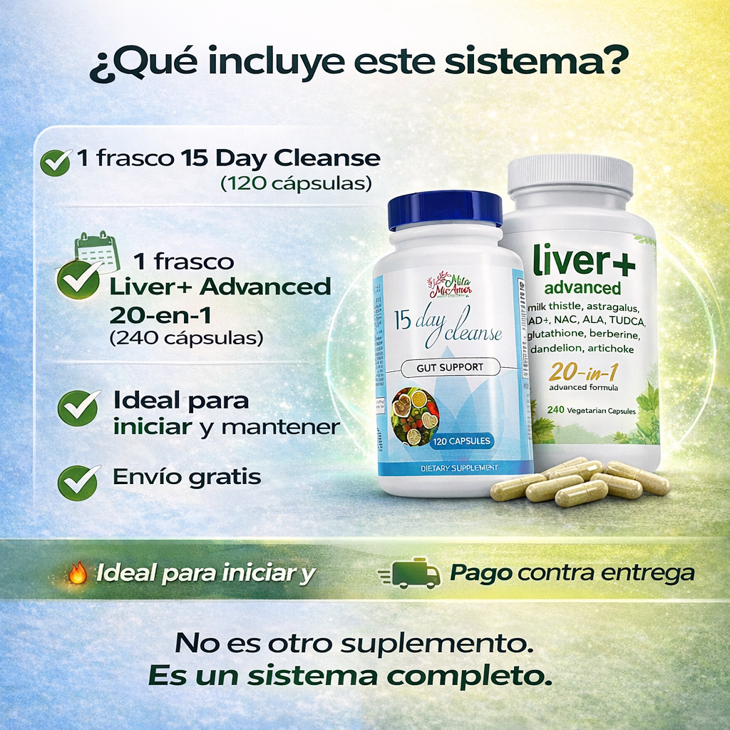 RESET TOTAL 15+20™ Recupera el Control de Tu Cuerpo en 2 Fases