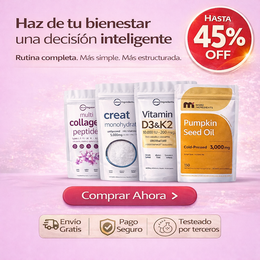 Combo micro ingredients - Rutina Completa de Bienestar 4 en 1