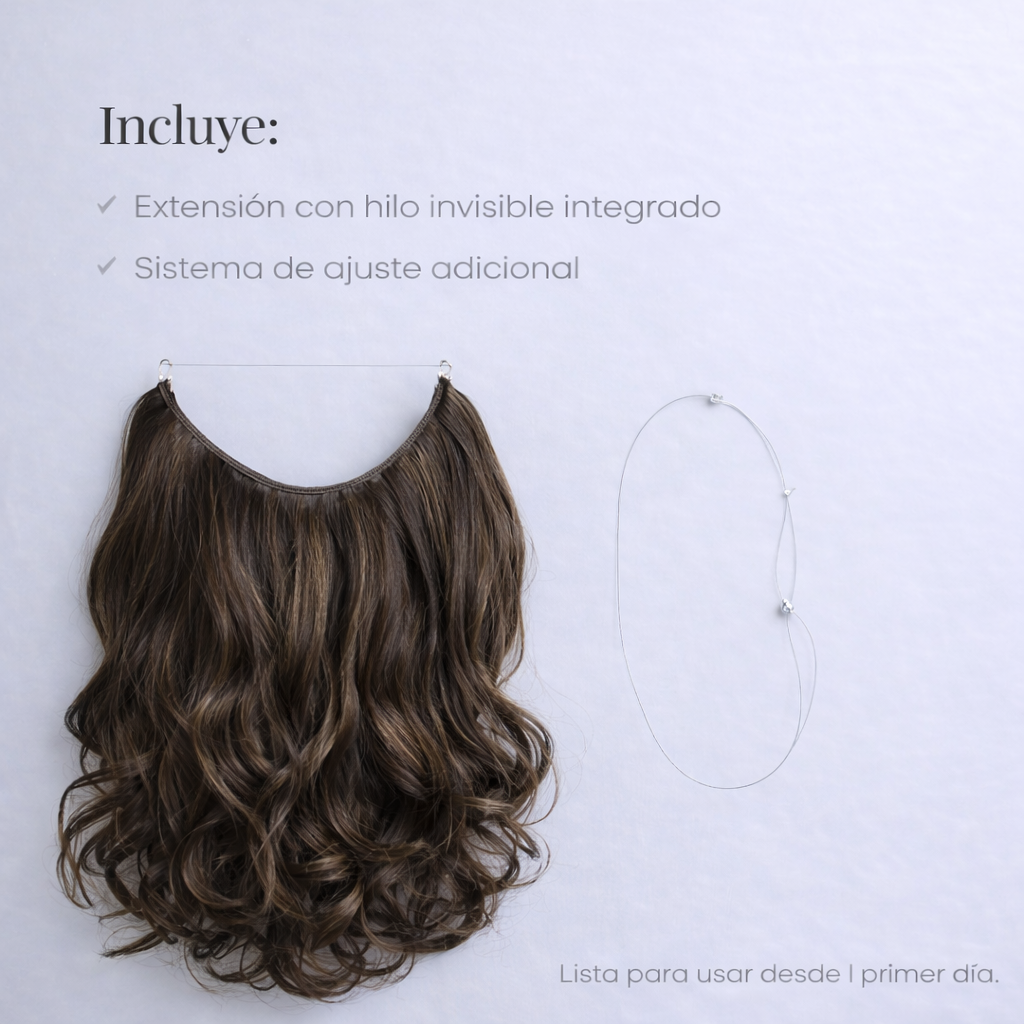 DreamWig™ Extensiones que transforman tu pelo en segundos