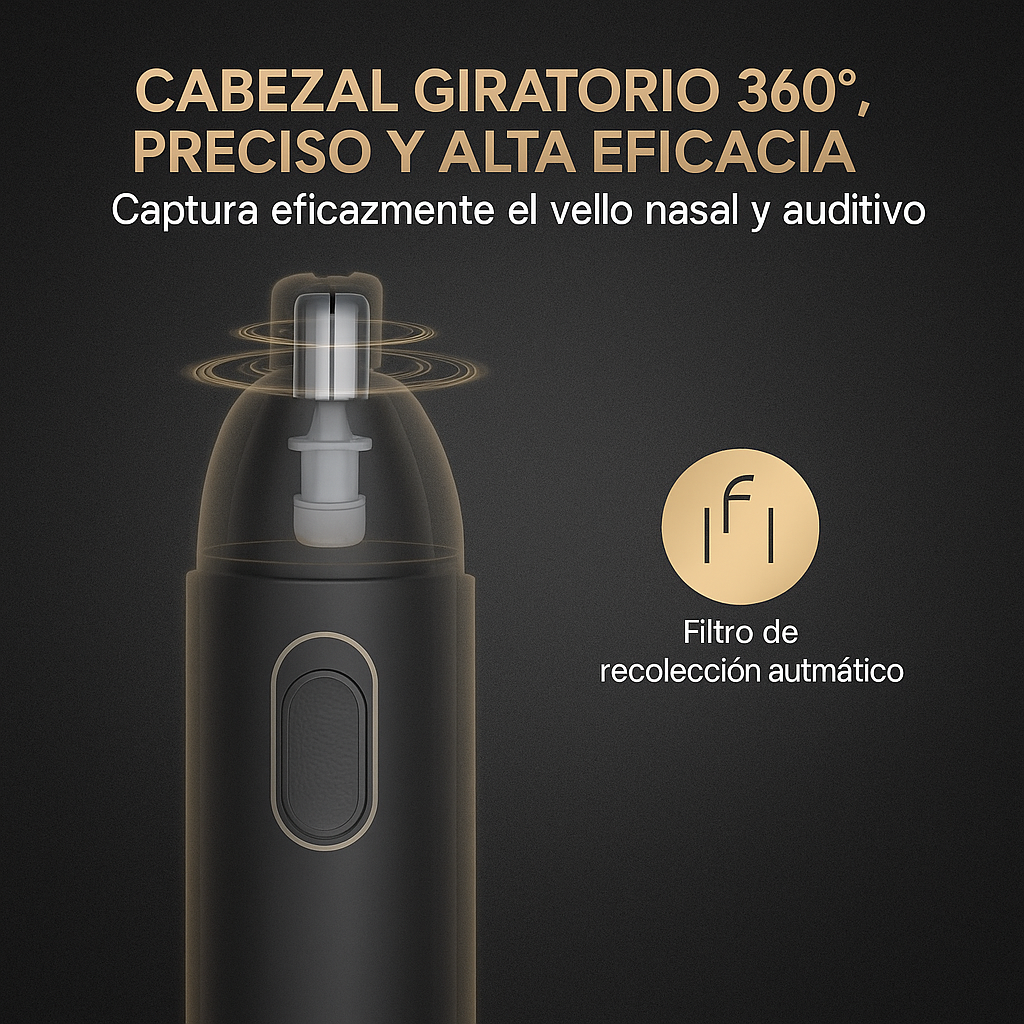 TrimPro® - Recortador De Vellos Recargable