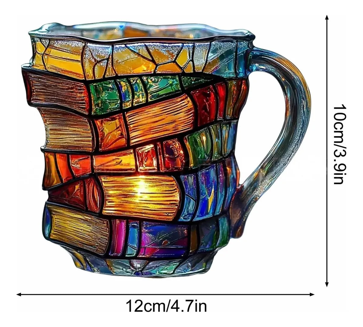 Taza Libro™ – Arte en vidrio para tus momentos favoritos