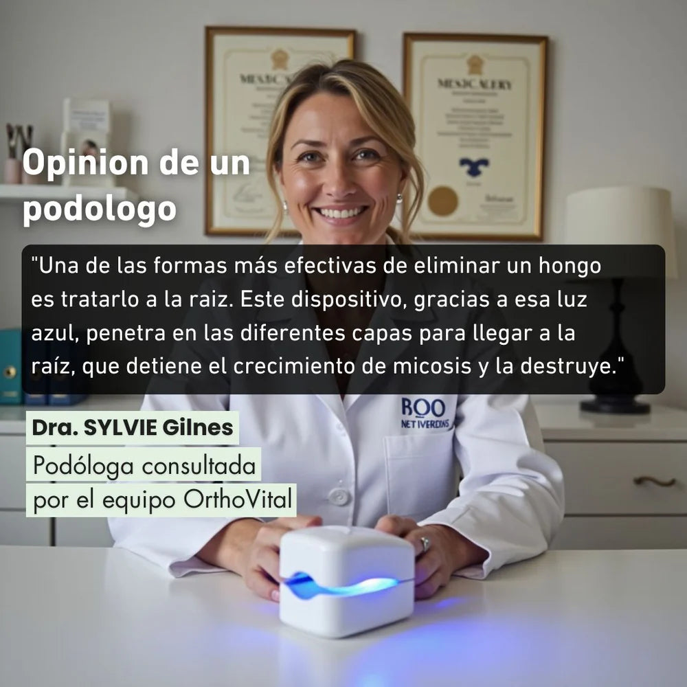 OrthoVital® Solución triple acción —combate, cura y refuerza— para tus uñas