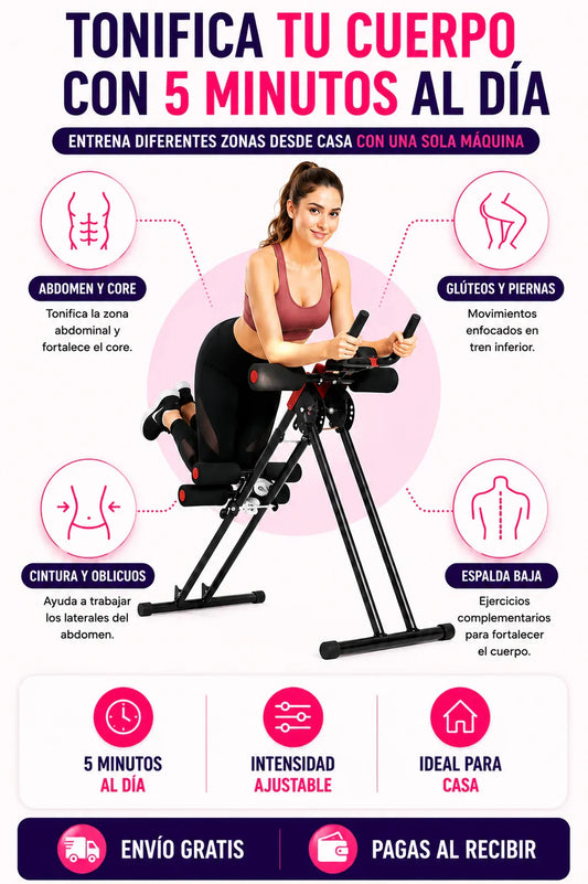 Maquina Ab Vertical TV Shapers DROPI CUP