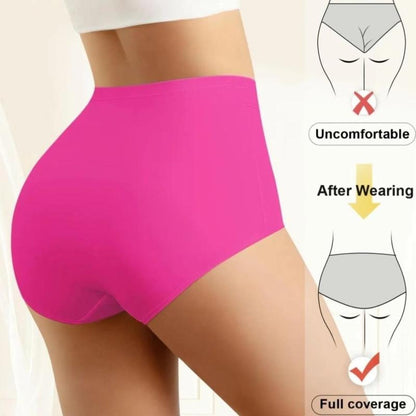 Pack x4 Panties de Cintura Alta – Ajuste Cómodo que Realza tu Estilo