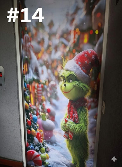 Fundas navideñas para puertas 🚪🎅