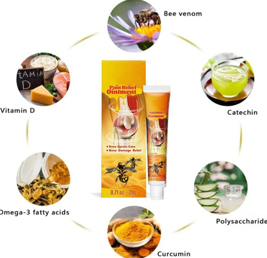 Crema De Abeja Para el Dolor