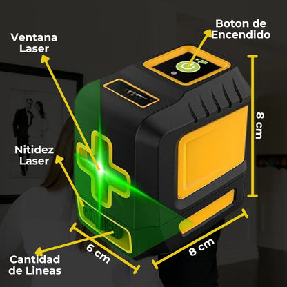 Nivelador Láser Autonivelante™ – Precisión profesional en segundos 🔧