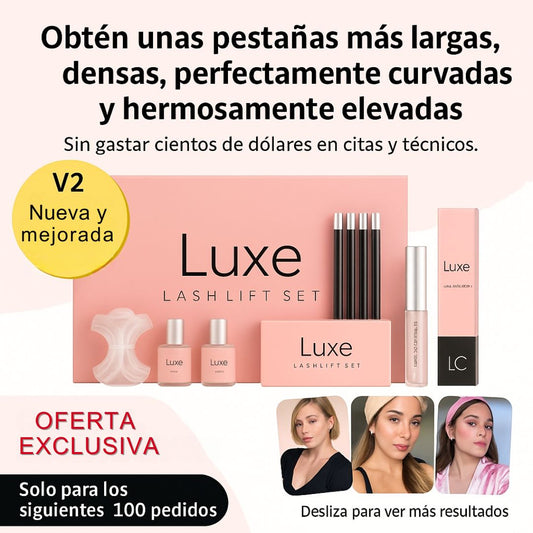 Kit Luxe - Kit para hacer Lifting en casa.