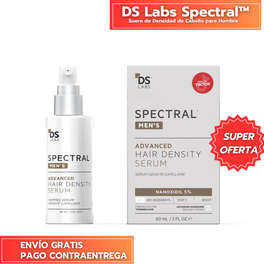 DS Labs Spectral™ – Suero de Densidad de Cabello para Hombre