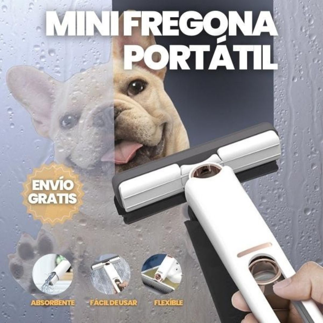 Mini trapeador plegable lavable a mano