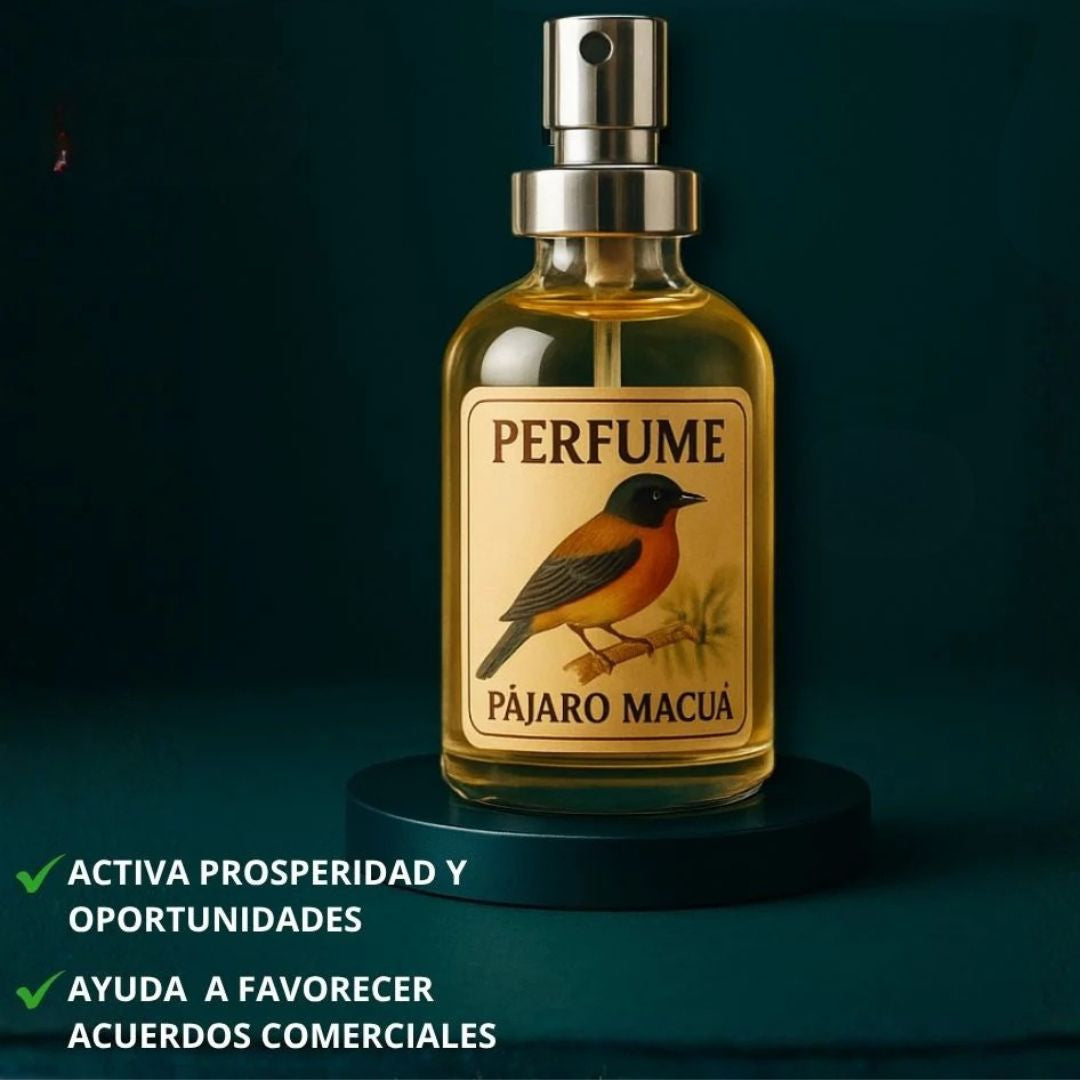 Perfume Pájaro Macuá 60 ml – Aroma fresco y elegante para el día a día