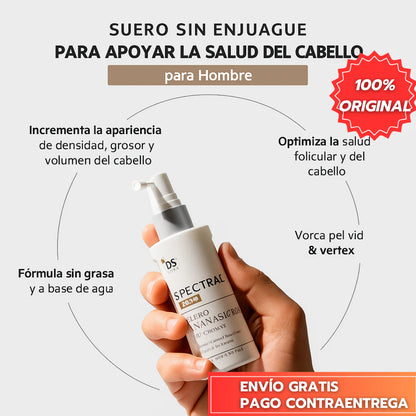 DS Labs Spectral™ – Suero de Densidad de Cabello para Hombre
