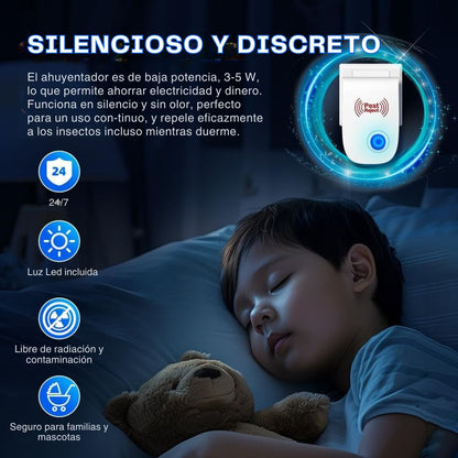 PestOff® Repelente ultrasónico de plagas