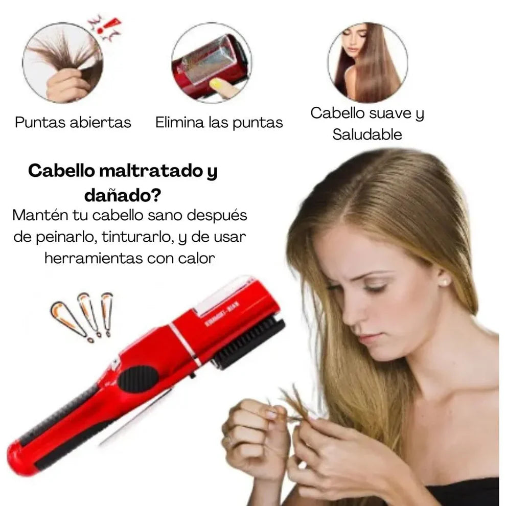 Hair Pro® Cepillo Quita Horquilla Recargable Profesional