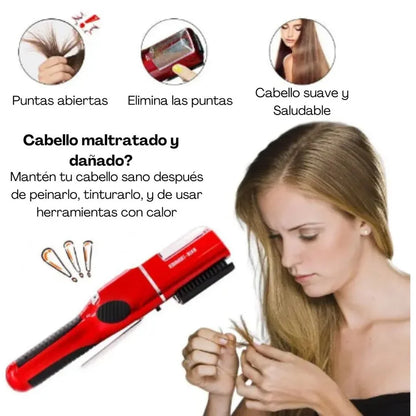 Hair Pro® Cepillo Quita Horquilla Recargable Profesional