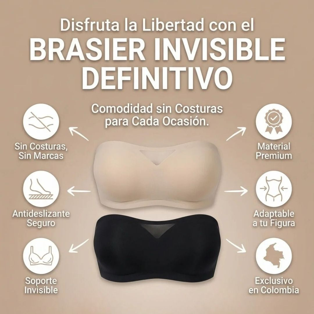 Top Brasier invisible - Comodidad discreta para tus outfits favoritos