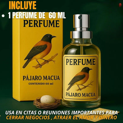 Perfume Pájaro Macuá 60 ml – Aroma fresco y elegante para el día a día