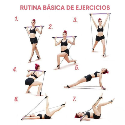 StretchFusion® BARRA DE PILATES MULTIFUNCIONAL