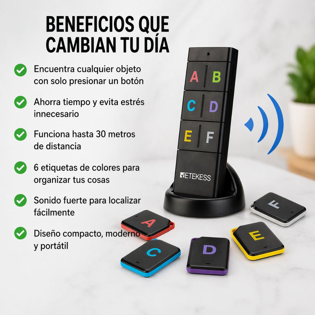 OneTap Finder™ Encuentra tus cosas en segundos y deja de perder tiempo todos los días