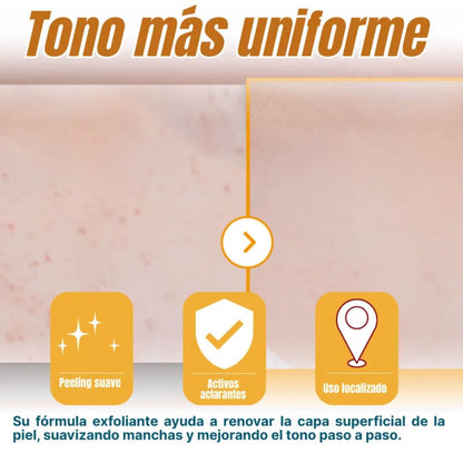 Dr Melaxin - Spray Exfoliante Corporal para una Piel Más Suave y Uniforme