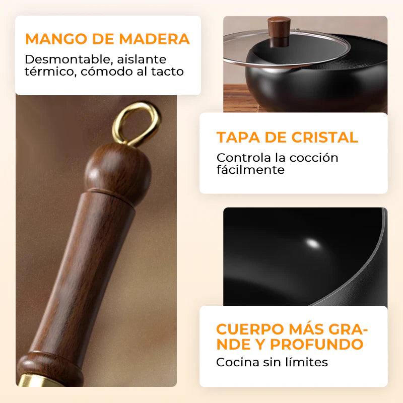 Sartén Profesional Hierro Fundido