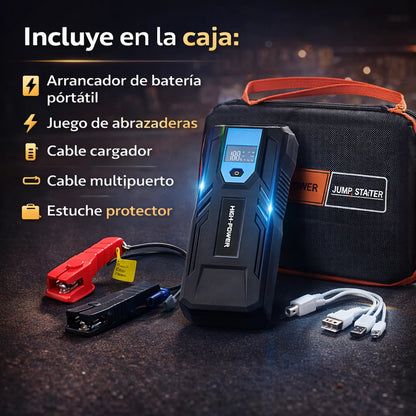 Energy™PRO - Arranca tu vehículo en segundos sin depender de cables, grúas o ayuda externa