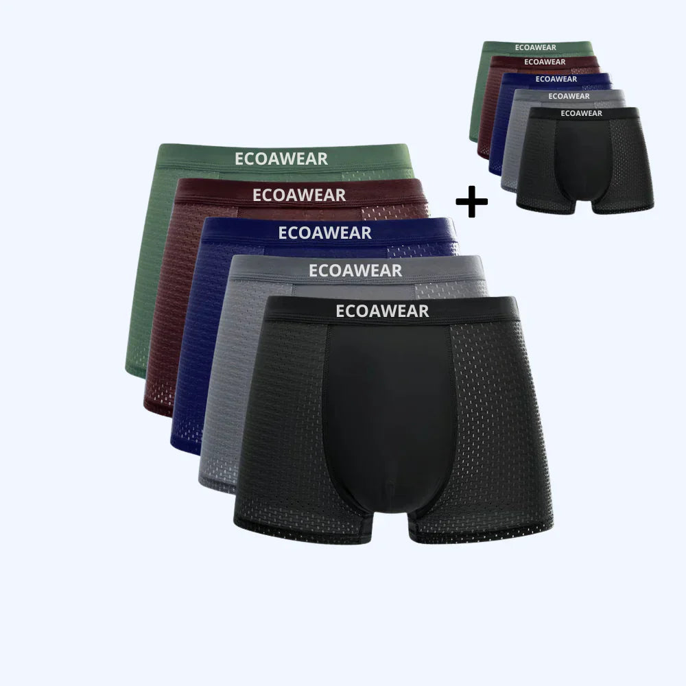Pack de 10 bóxers de bambú ECOAWEAR®