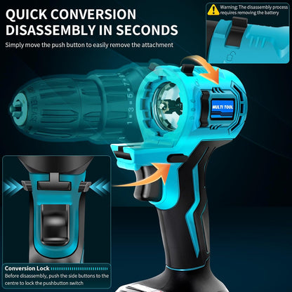 ToolMaster 21X - Una sola pieza con +10  herramientas Profesional para todo tu taller