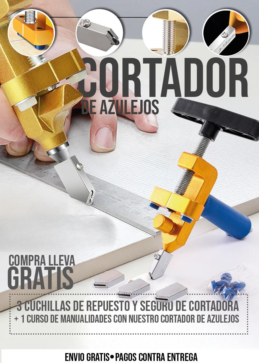 TileCut Pro™ – Corta Azulejos, Vidrio y Cerámica sin Esfuerzo ni Astillas