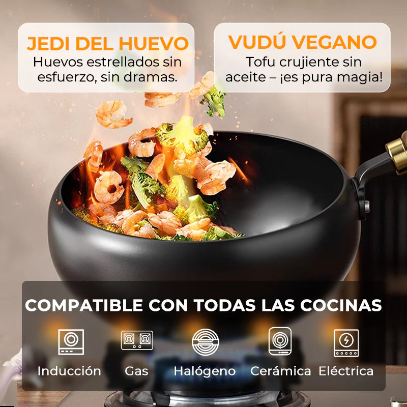 Sartén Profesional Hierro Fundido