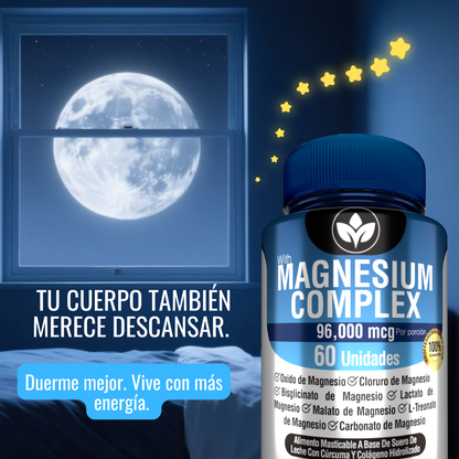 Magnesium Complex Multifuente – Apoyo diario para tu equilibrio y bienestar