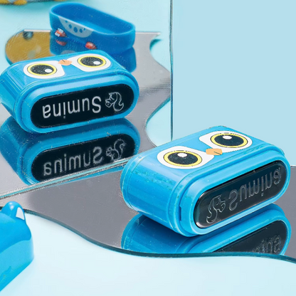 KidTimbro 2.0™ - Sello de nombre personalizado - Tinta blanca y negra