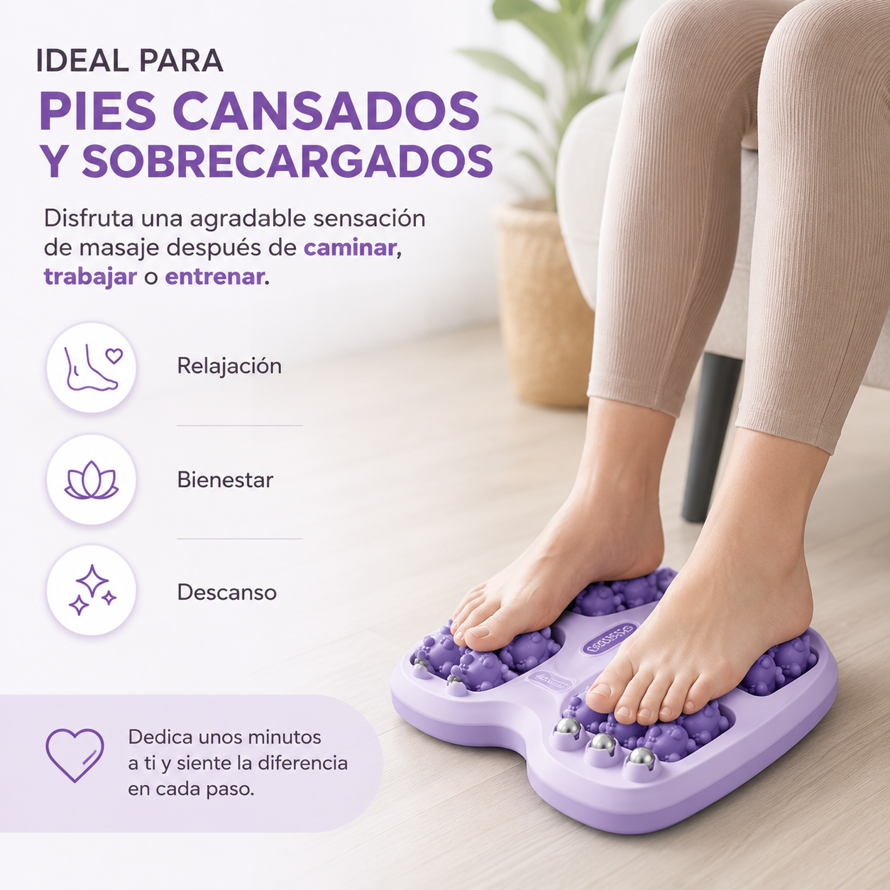 FootRoller™  Relaja tus pies y disfruta una agradable sensación de bienestar todos los días