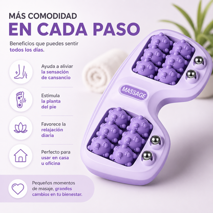FootRoller™  Relaja tus pies y disfruta una agradable sensación de bienestar todos los días