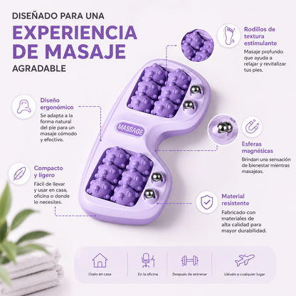 FootRoller™  Relaja tus pies y disfruta una agradable sensación de bienestar todos los días