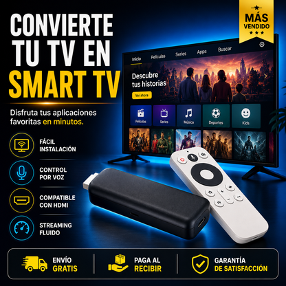 Watch Onn TV™ CONVIERTE TU TV EN UN SMART TV MODERNO EN MINUTOS