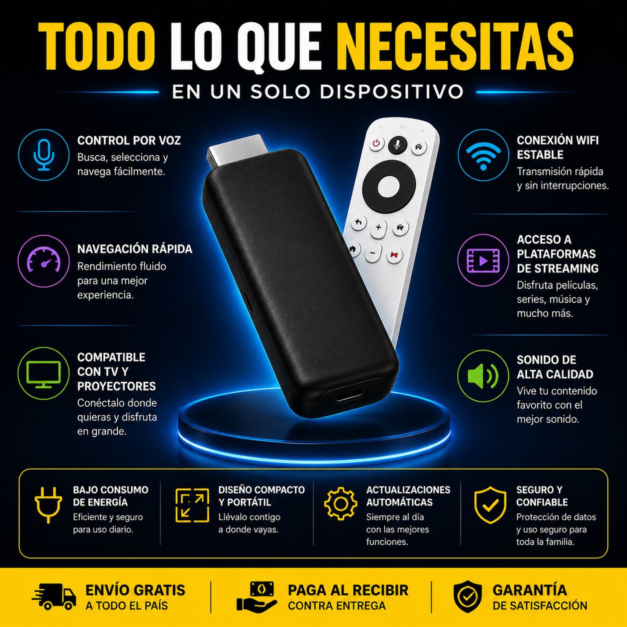 Watch Onn TV™ CONVIERTE TU TV EN UN SMART TV MODERNO EN MINUTOS