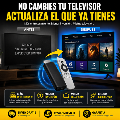 Watch Onn TV™ CONVIERTE TU TV EN UN SMART TV MODERNO EN MINUTOS