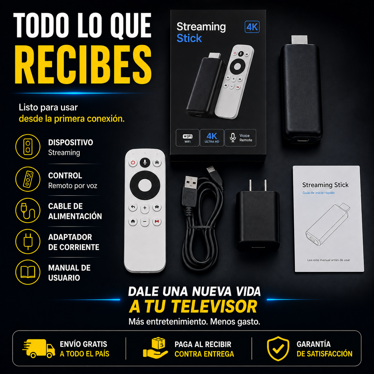 Watch Onn TV™ CONVIERTE TU TV EN UN SMART TV MODERNO EN MINUTOS