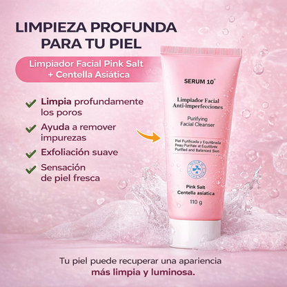 PinkSalt™ ✨ Revela una piel más limpia y luminosa desde tu rutina de limpieza diaria