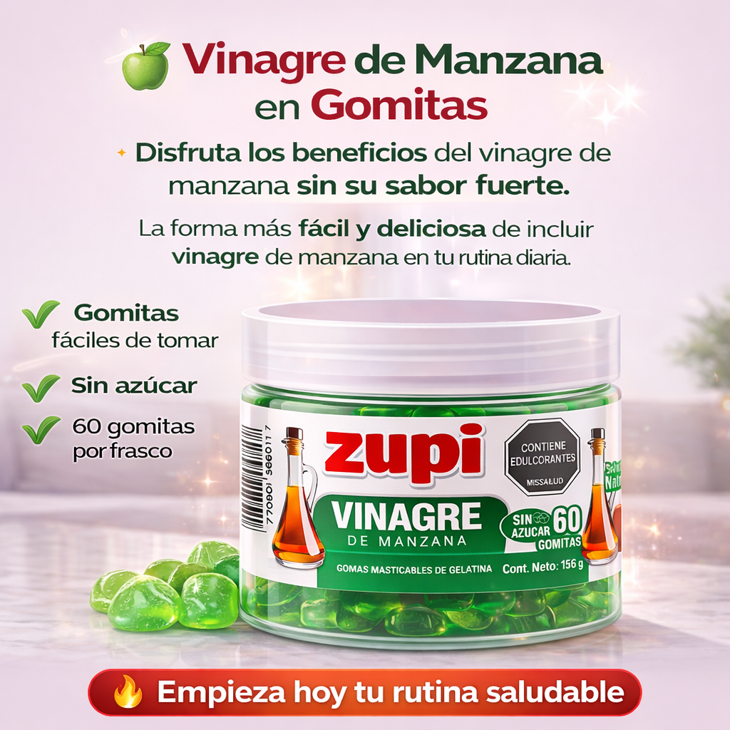 Zupi™ Gomas Apoyo Natural para una Digestión Más Ligera y Bienestar Diario