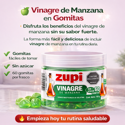 Zupi™ Gomas Apoyo Natural para una Digestión Más Ligera y Bienestar Diario