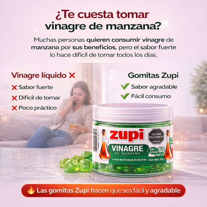 Zupi™ Gomas Apoyo Natural para una Digestión Más Ligera y Bienestar Diario