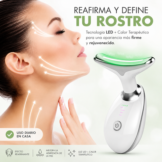 FirmeUp™ Tecnología de cuidado facial para una apariencia más firme y definida desde casa