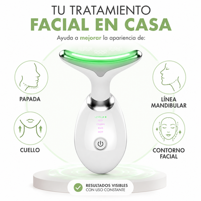 FirmeUp™ Tecnología de cuidado facial para una apariencia más firme y definida desde casa
