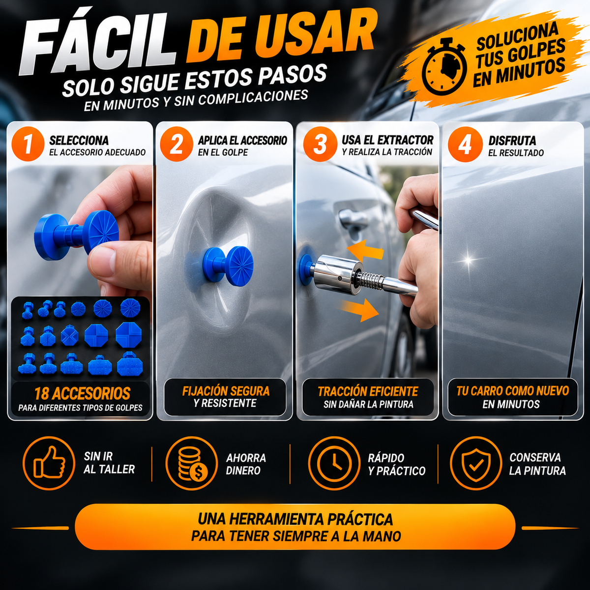 GolpeCero™ 🚗 ¡SACA LOS GOLPES DE TU CARRO SIN PAGAR UNA FORTUNA!